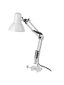 Светильник настольный основание + струбцина 2в1, E27, 60 Вт, белый, абажур белый, General Lighting Systems, GTL-035, 800135 - фото 2