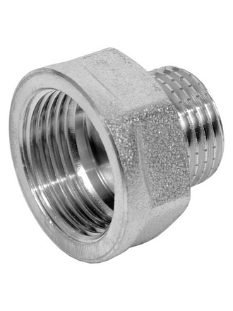 Переходник 1/2''х3/4'', ш-г, никель, STI