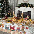 Скатерть 150х180 см, 100% хлопок, саржа, 195 г/м2, с ГМВО, Этель, Winter holidays, 4496650 - фото 2