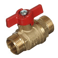 Кран для воды, 3/4&amp;quot;, ш-ш, ручка-бабочка, БАЗ