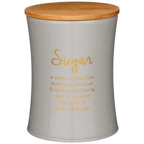 Емкость для сыпучих продуктов agness сахар диаметр=11 см высота=14 см 790-256