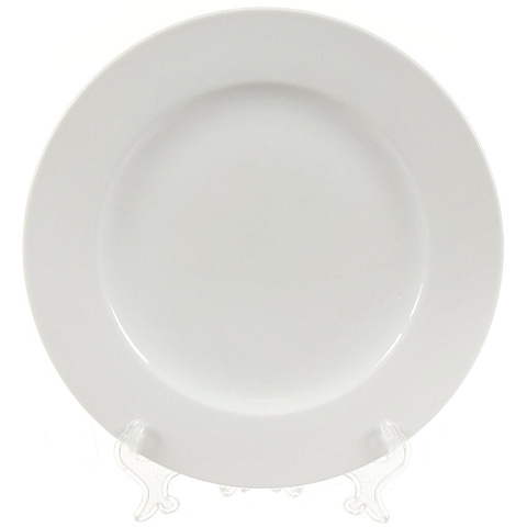 Тарелка десертная, фарфор, 23 см, круглая, UG000192, белая