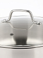 Жаровня нержавеющая сталь, 26 см, 4.5 л, RasheL, R-1/269, с крышкой, индукция - фото 6
