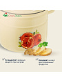 Кастрюля эмалированная сталь, 9 л, крышка сталь, СтальЭмаль, 1с200с, в ассортименте, индукция - фото 5