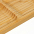 Менажница бамбук, 40х12х1.7 см, 4 секции, дерево/коричневая, Y4-5664 - фото 3
