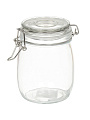 Банка для сыпучих продуктов, стекло, 0.75 л, с крышкой, с бугельным замком, Y3-1367/318558 - фото 2
