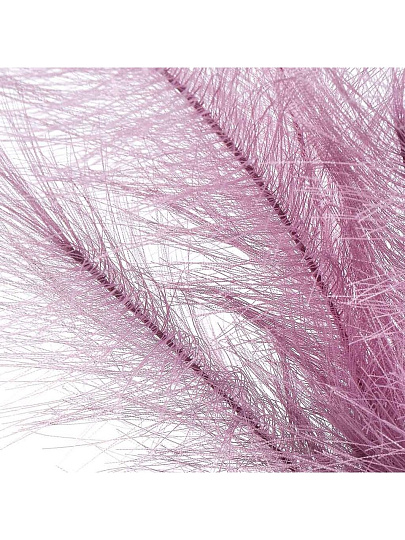 Перо декоративное 90 см, искусственное, фиолетовое, Y4-7166