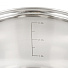 Кастрюля нержавеющая сталь, 3.6 л, с крышкой, крышка стекло, Daniks, DNN4, GS-01110-20CA-1, индукция - фото 6