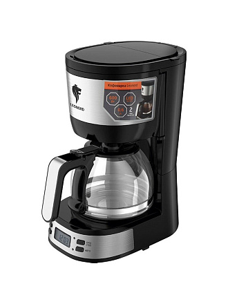 Кофеварка электрическая, капельная, пластик, 0.6 л, Leonord, LE-1756, 600 Вт, противокапельная система, 108168