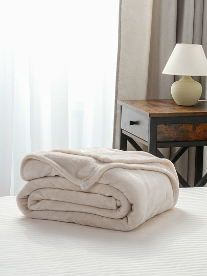 Плед 1.5-спальный, 120х150 см, 280 г/м2, микрофибра, 100% полиэстер, Silvano, Сильвия, светло-серый