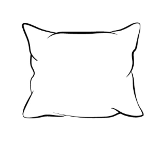 Подушка 68 х 68 см, перо, чехол полиэстер, жесткая, Kariguz, МПЖ10-5.2, в ассортименте