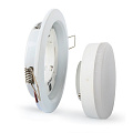 Встраиваемый светильник белый, 220В, Ultraflash GX-53-01 - фото 5