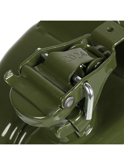 Канистра сталь, для топлива, 10 л, вертикальная, крышка с фиксатором, № 1, Павловская заря