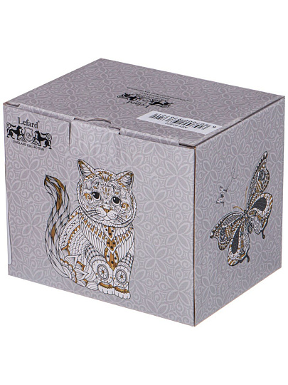 Кружка фарфор, 350 мл, Кот, Lefard, 97-672