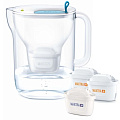 Фильтр-кувшин Brita, Style XL MX+ (1U + 2LM) LED, для холодной воды, 1 ступ, 3.6 л, синий, 1036504