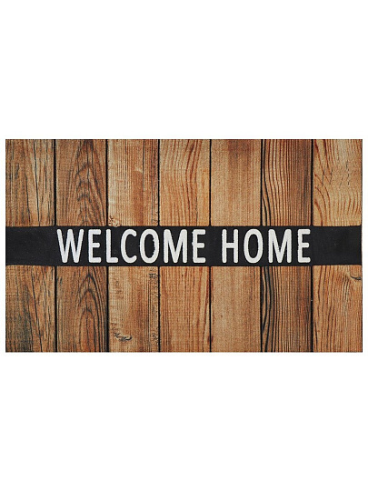 Коврик грязезащитный, 45х75 см, прямоугольный, Welcome home, Y6-6371/A090208