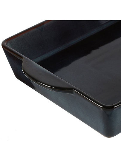 Форма для запекания керамика, 23.5х38х6.2 см, 3 л, прямоугольная, Attribute, Nativa, ABN001