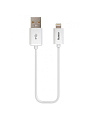 Кабель USB, OLMIO, Apple Lightning, 2.1 А, 1 м, белый, 038655