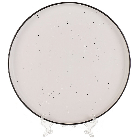 Тарелка обеденная, керамика, 26.5 см, круглая, La Villa, Atmosphere, AT-K2865