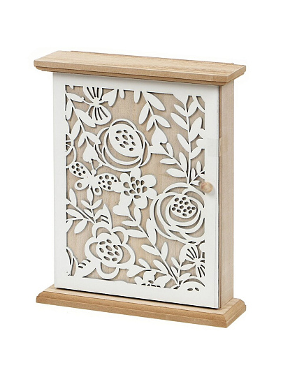 Ключница Резная Цветы, 22х27х7 см, в ассортименте, Y4-3479, в ассортименте
