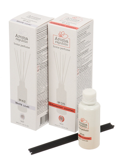 Аромадиффузор Aroma republic, 30 мл, White Edition №4, 2 шт, 93848