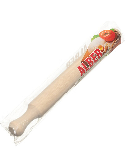 Скалка дерево, 45х4.6 см, береза, 80080