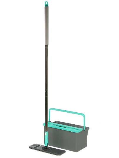 Набор для уборки, ведро и швабра с отжимом, BClean, DS-346