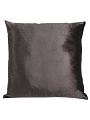 Подушка декоративная, 40х40 см, Бархат, 100% полиэстер, велюр, шоколад