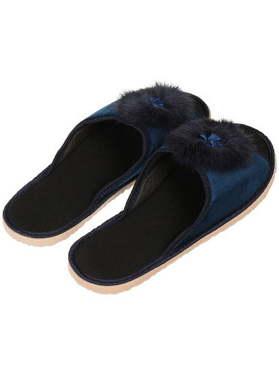 Тапки для женщин, текстиль, в ассортименте, р. 38, открытые, 018