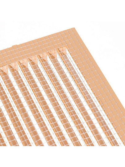 Решетка вентиляционная ABS пластик, 300х300 мм, с сеткой, бежевая, Event, 3030С