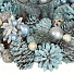 Подсвечник декоративный 1 свеча, 23х8.5 см, голубой, SYSGL-462101 - фото 2