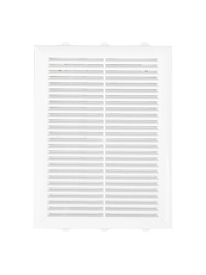 Решетка вентиляционная пластик, 170х240 мм, с сеткой, Event, 1724М/С