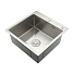 Мойка кухонная врезная, Gappo, нержавеющая сталь, 500х500 мм, 0.8-3 мм, сифон+корзина, GS5050 - фото 7