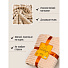 Плед евро, 240х260 см, велсофт жаккард, 100% полиэстер, Silvano, Монако Квадраты, бежевый - фото 8