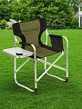Кресло складное 55х60х82 см, черно-зеленое, ткань, со столиком, 100 кг, Green Days, YTDC024 - фото 6