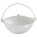 Казан походный литой алюминий, 6 л, с крышкой, Kukmara, кп61