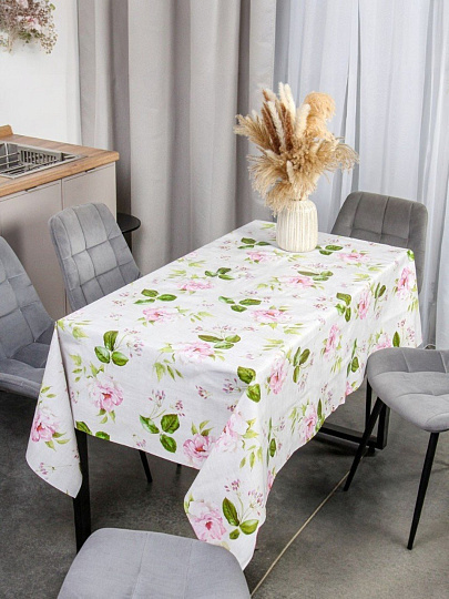 Скатерть Silvano, 1.1х1.4 м, ПВХ на нетканой основе, WF-6404A