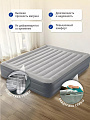 Кровать надувная Intex, 203х152х46 см, 64126ND, насос встроенный, электрический, флокированная, 273 кг - фото 2