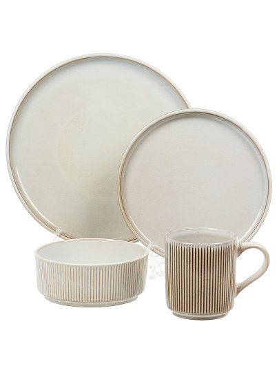 Сервиз столовый керам, 16 пр, 4 перс, Jewel, Градис, ПС0009-15