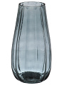 Ваза стекло, настольная, 22х11.5 см, Ажур, A060328, графит - фото 3
