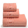 Полотенце банное 50х90 см, 100% хлопок, 460 г/м2, Elegance, Cleanelly, персик, 134, Россия, ПЦ-2601-116 1сорт