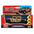 Машина Технопарк, Hummer, 12 см, инерционная, открывающиеся двери, SB-18-09-H1-MDY-WB