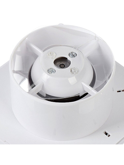 Корпус вентилятора настенный, выключатель, Viento, установочный диаметр 100 мм, 13 Вт, 105 м³/ч, обратный клапан, SYSTEM+, КВС 100СК
