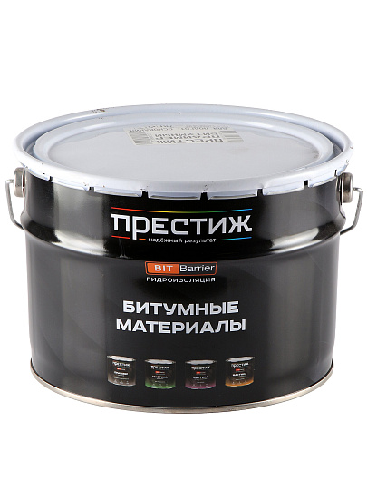 Праймер битумный, Престиж, для наружных работ, 7 кг, для подготовки основания