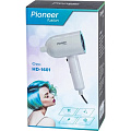 Фен Pioneer, HD-1601, 1600 Вт, 3 режима, 3 скорости, белый, 14557 - фото 8