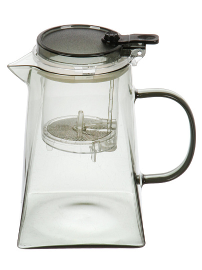 Чайник заварочный стекло, 0.95 л, с ситечком, B050093