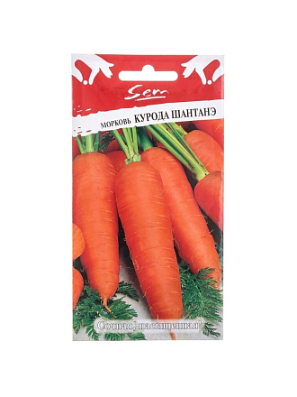 Семена Морковь, Курода Шантанэ, 2 г, цветная упаковка, Русский огород