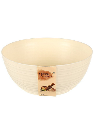 Салатник пластик, круглый, 11 см, 4.1 л, Cardamom, Sugar&amp;amp;Spice, SE400210, в ассортименте