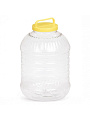 Бидон пластик, пищевой, 10 л, круглый, в ассортименте, М3056, Альтернатива - фото 3