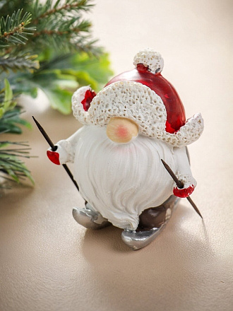 Фигурка декоративная полистоун, Гномик, 6х6х8 см, A020233